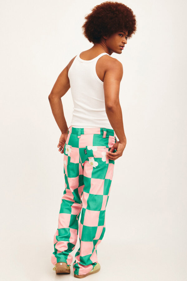 Checkerboard Pants - Imagen 3