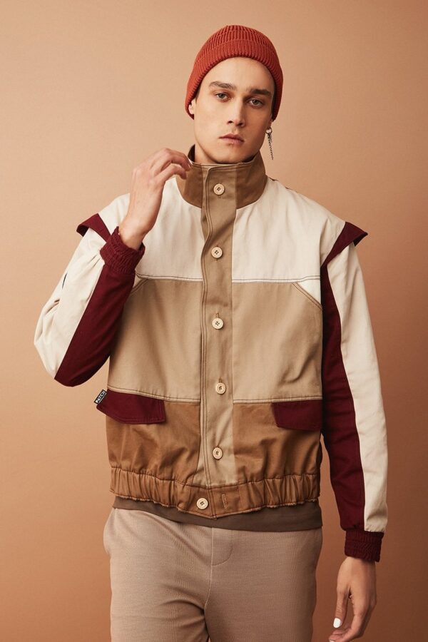Chaqueta Monotono Beige - Imagen 1