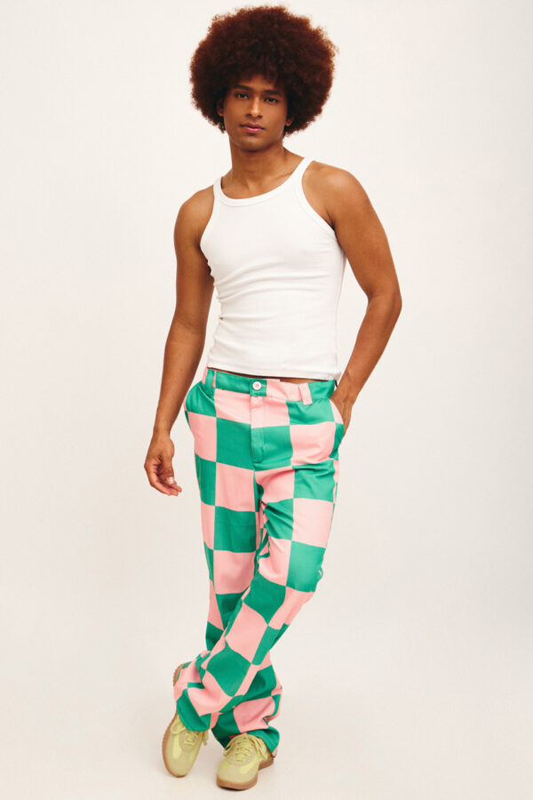 Checkerboard Pants - Imagen 1