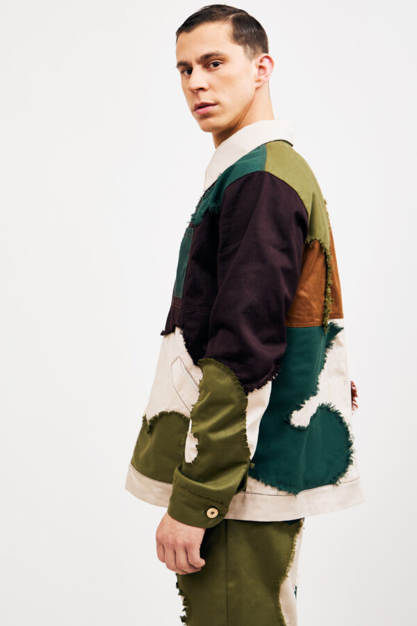 Chaqueta Camo Patchwork - Imagen 3