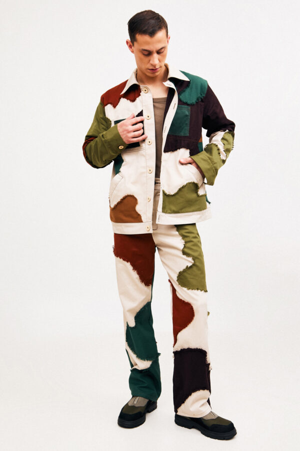 Pantalón Camo Patchwork - Imagen 3