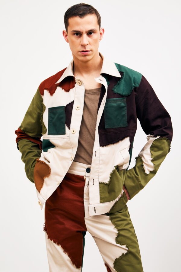 Chaqueta Camo Patchwork - Imagen 1